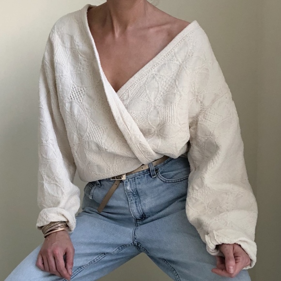 Jackets & Blazers - Vintage Sand Textured Open Jacket Pullover